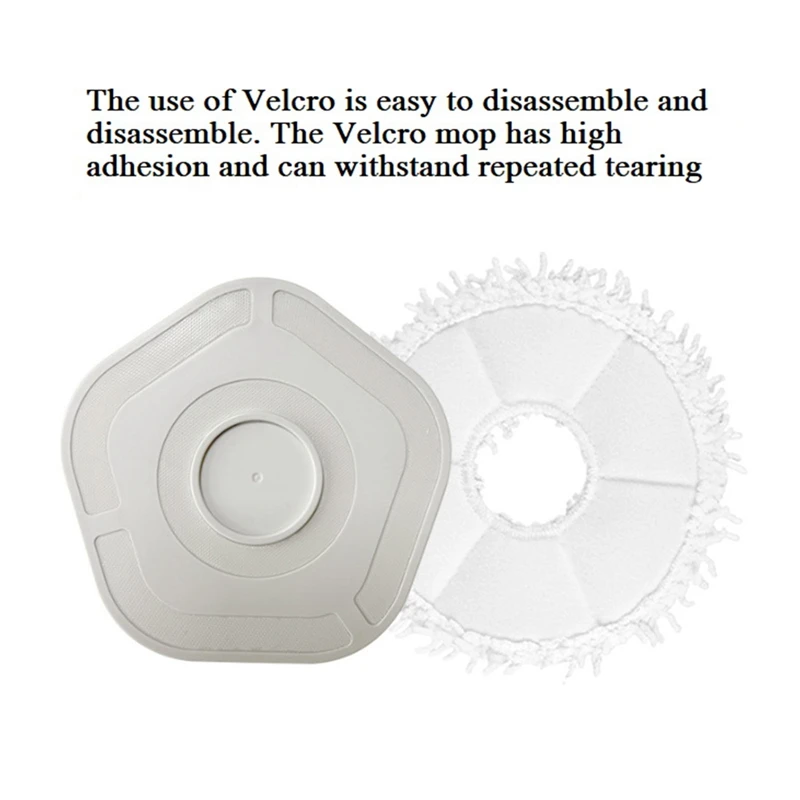 AD-For Dreame Bot W10/W10pro Vacuum Cleaner Mop Cloth Replacement Accessories Kit For Floor Cleaning