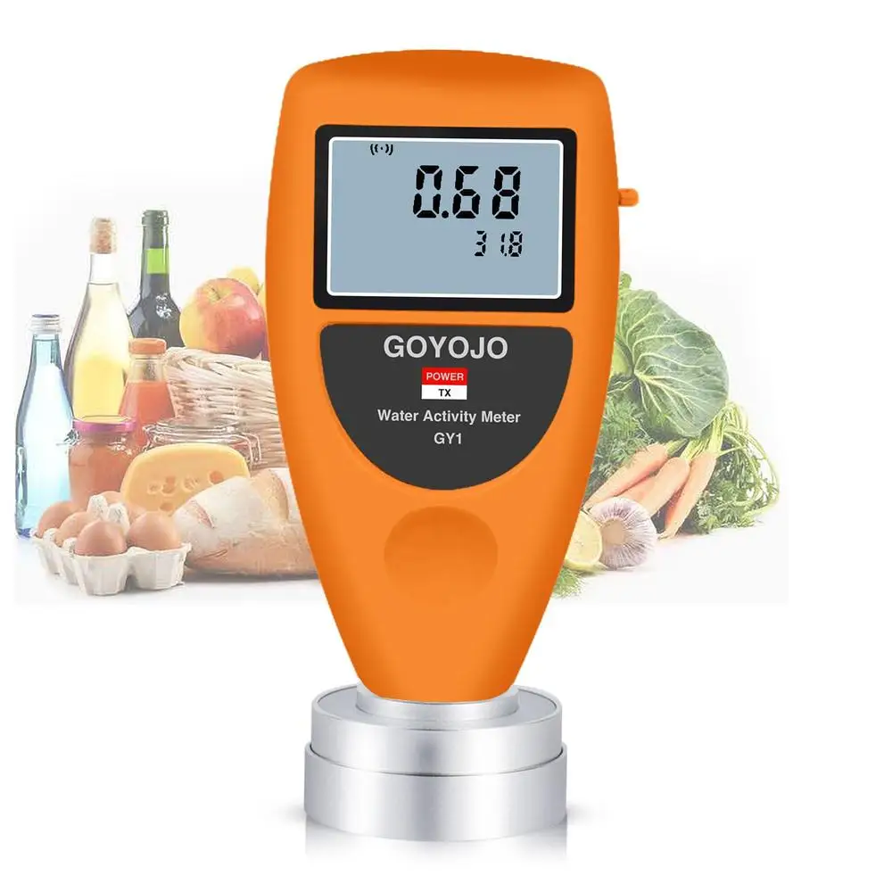 Smart Food Water Activity Tester Moisture Meter Digital LCD Display Portable Aw Measurement Tool Fast Accurate Results Data