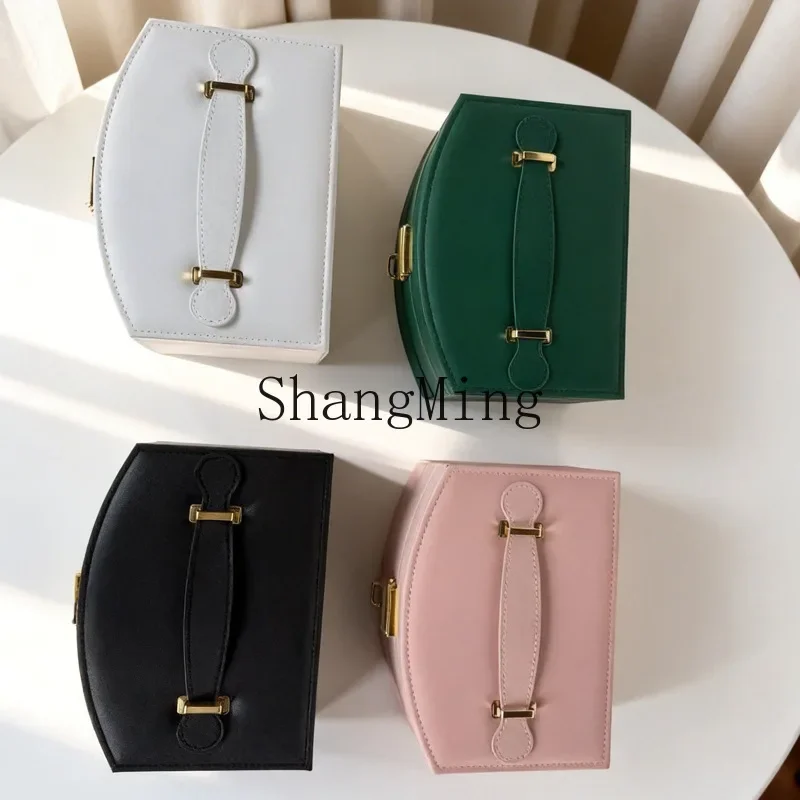 

CLL drawer double-layer jewelry box light luxury jewelry stud earrings necklace storage box