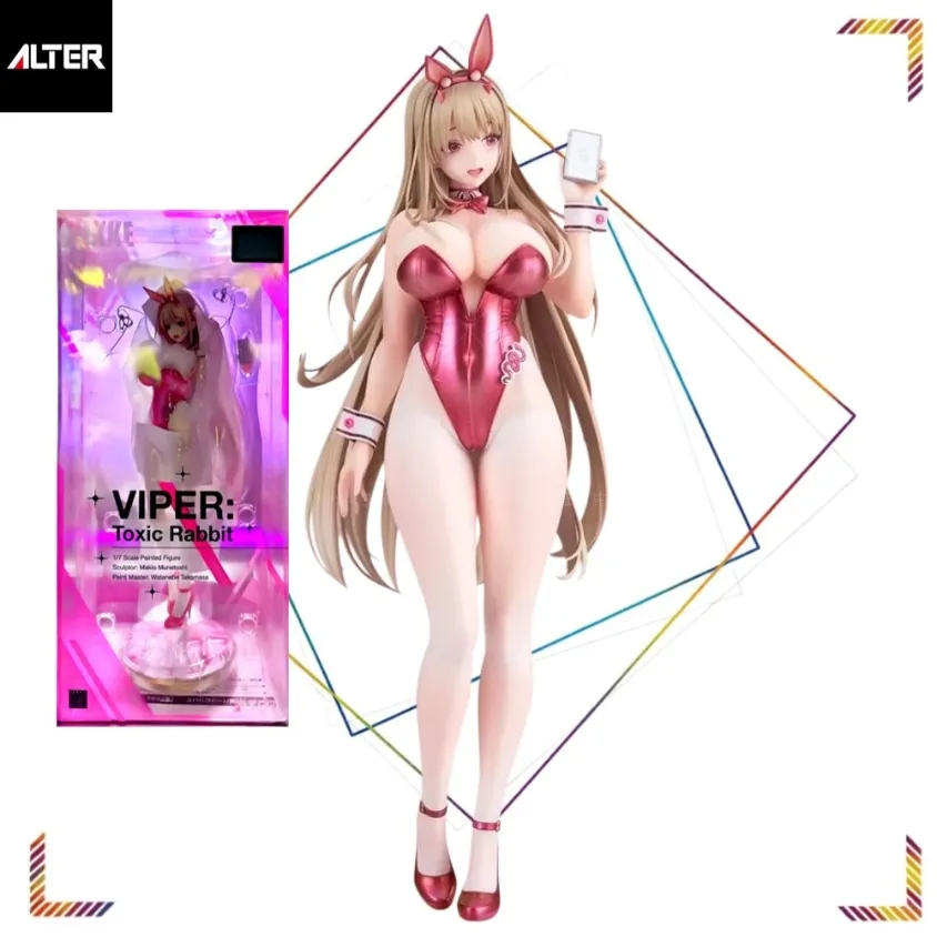 Alter Viper Toxic Rabbit Action Figures Goddess of Victory NIKKE Anime Bunny Girl Collection Model Doll Gifts