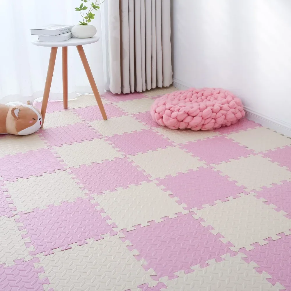 

16 шт. взаимосвязанный детский игровой коврик — мягкий, толстый ковер для детской комнаты, детской игровой площадки, детские занятия, удобный и безопасный