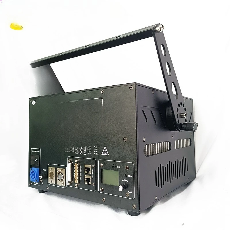 Luce laser di animazione a colori da 15 W LED scansione raggio laser di performance luminosa bar notturno KTV illuminazione scenica ad attivazione vocale