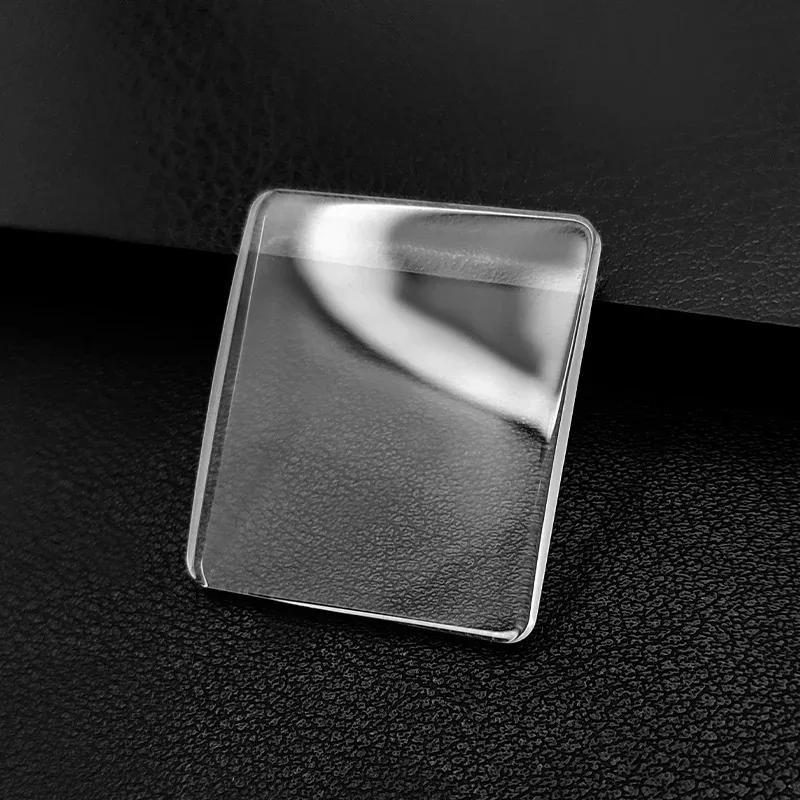 Quadratische Uhr Kristall Quadratisches Mineralglas Modell für Casio LTP-1208 SHS-D400 EF-333 EFR-511 EDIFICE Uhrenreparaturteile Uhrenspiegel