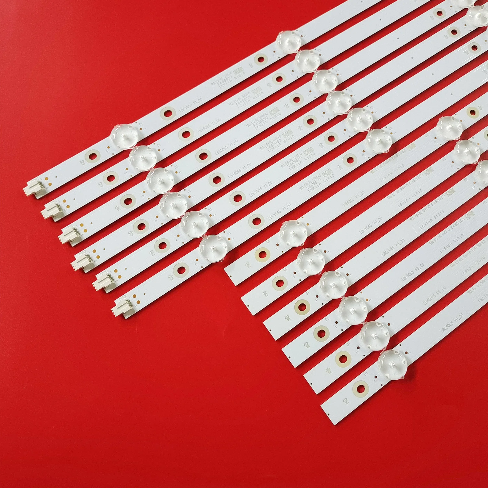 Original 12Pcs/1Set LED Backlight Strip 11 Lamps for VIZIO 65