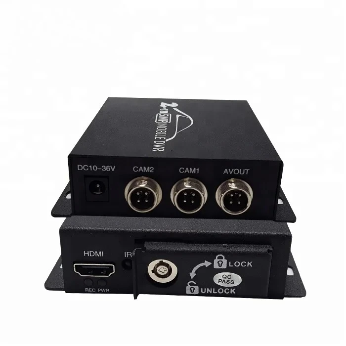 Newest Support AHD    2CH Mobile DVR for Analog Car   s AHD MDVR