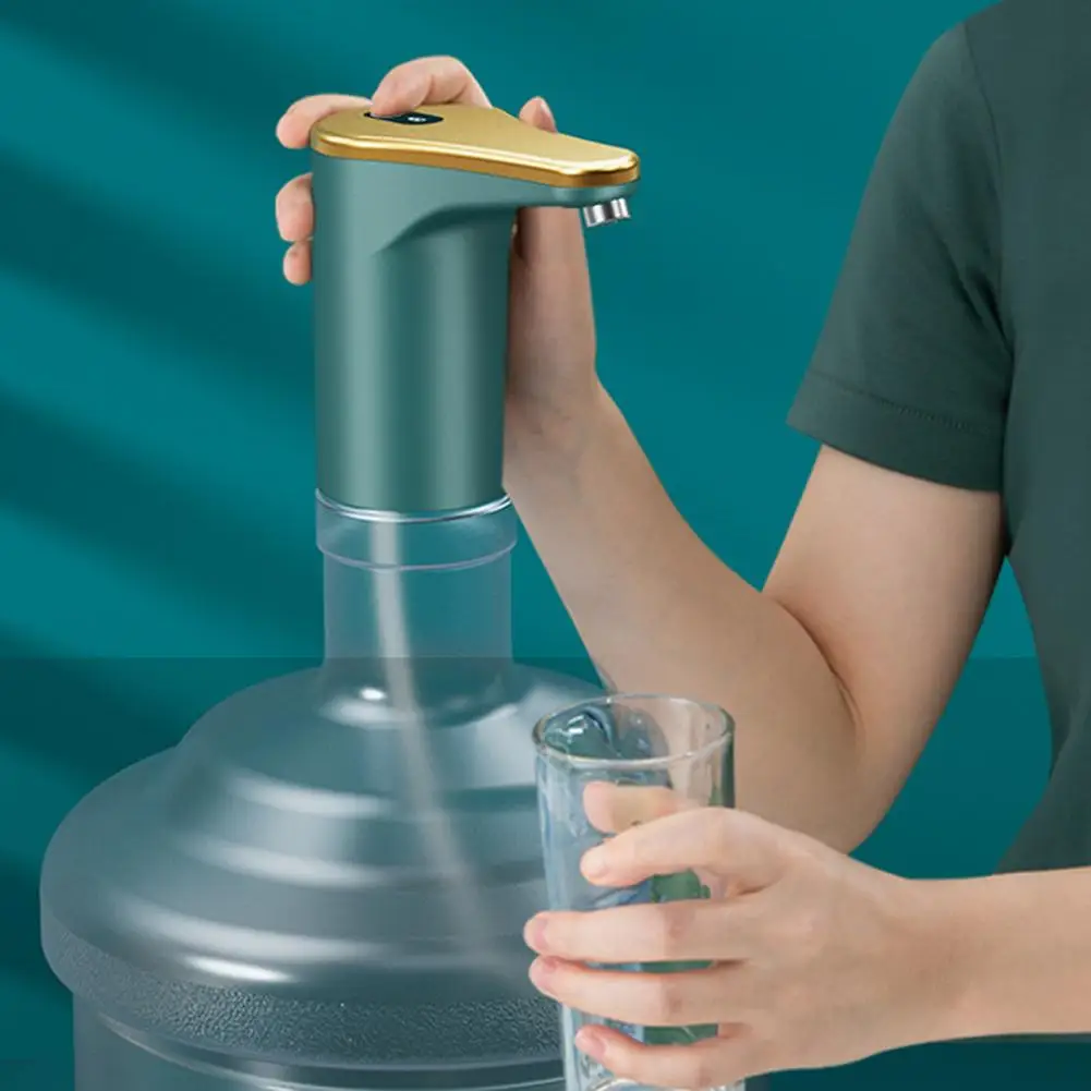 Wireless Water Dispenser Mini Barreled Water Electric Pump USB Charge Portable Automatic Water Bottle Pump Home Drink Dispenser
