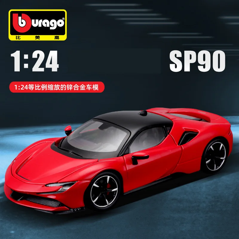 

Bburago 1:24 Alloy Sports Car Static Diecast Vehicles Model Toys Diecast Voiture Gifts Collectible Display Decoration