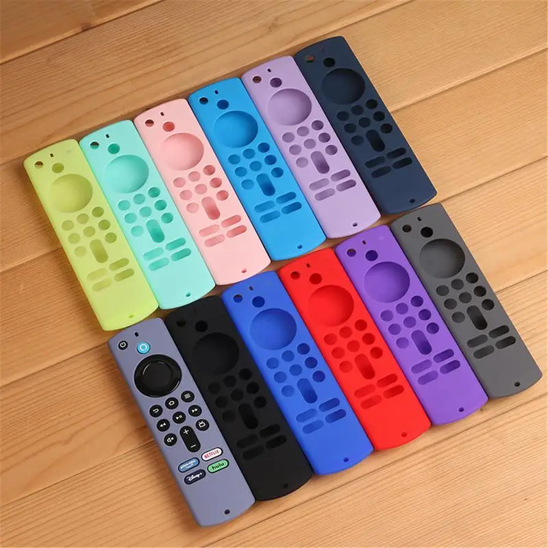 Smart Remote Control Case for Fire TV Stick 4k Max Non-slip Shell Cover Silicone Shockproof Washable Remote Replacement Cover