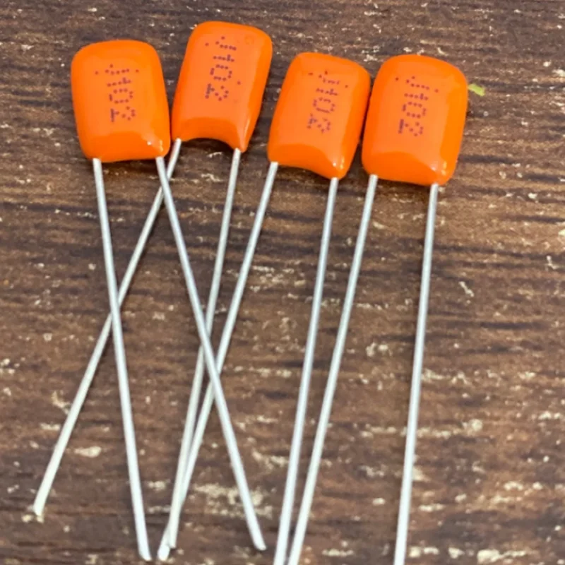 

10PCS 1000PF 100V Niss APS Orange Audio Film Capacitor 100V 102 1000PF