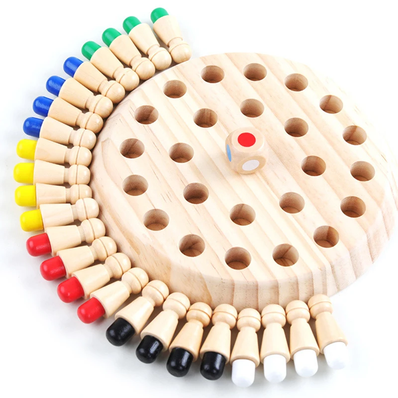 Color Cognition Early Education Toys Children Memory Chess Parent-Child Interaction Educational Memory Observation Training