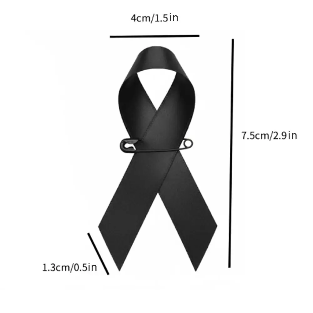 الشريط بروش شارة بدبوس دبوس الصدر قابلة لإعادة الاستخدام الكلاسيكية الركيزة الحب الشريط دبوس تصميم الأحداث الخيرية الملحقات مع دبابيس الأمان #6
