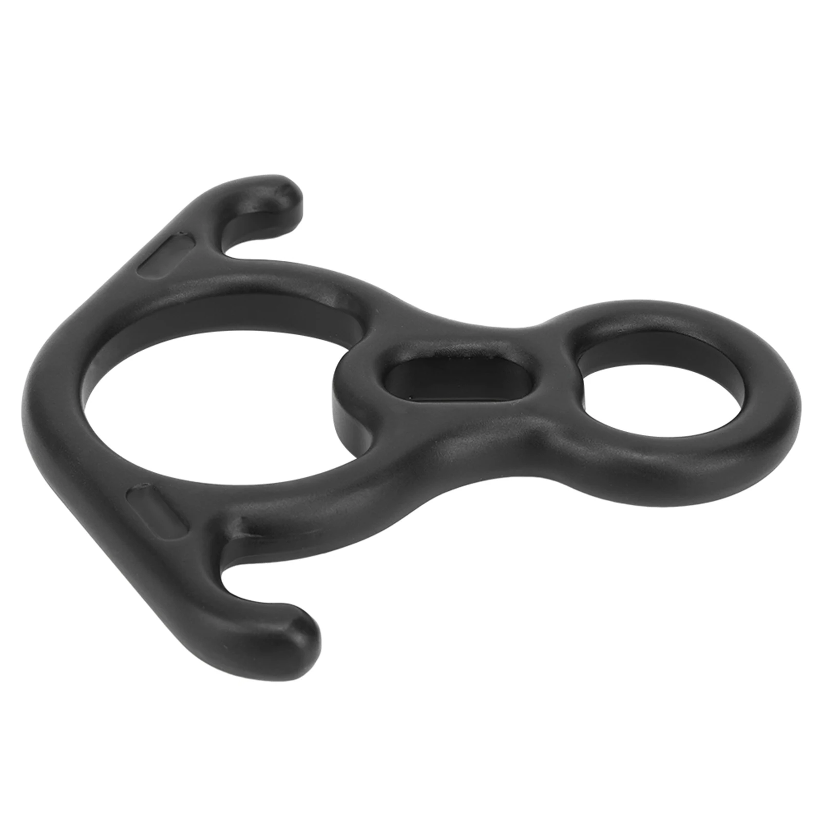 50KN Ox Horn Climbing Carabiner 8-Shaped Ring Aviation Aluminum Descender For Rock Climbing Aerial Work