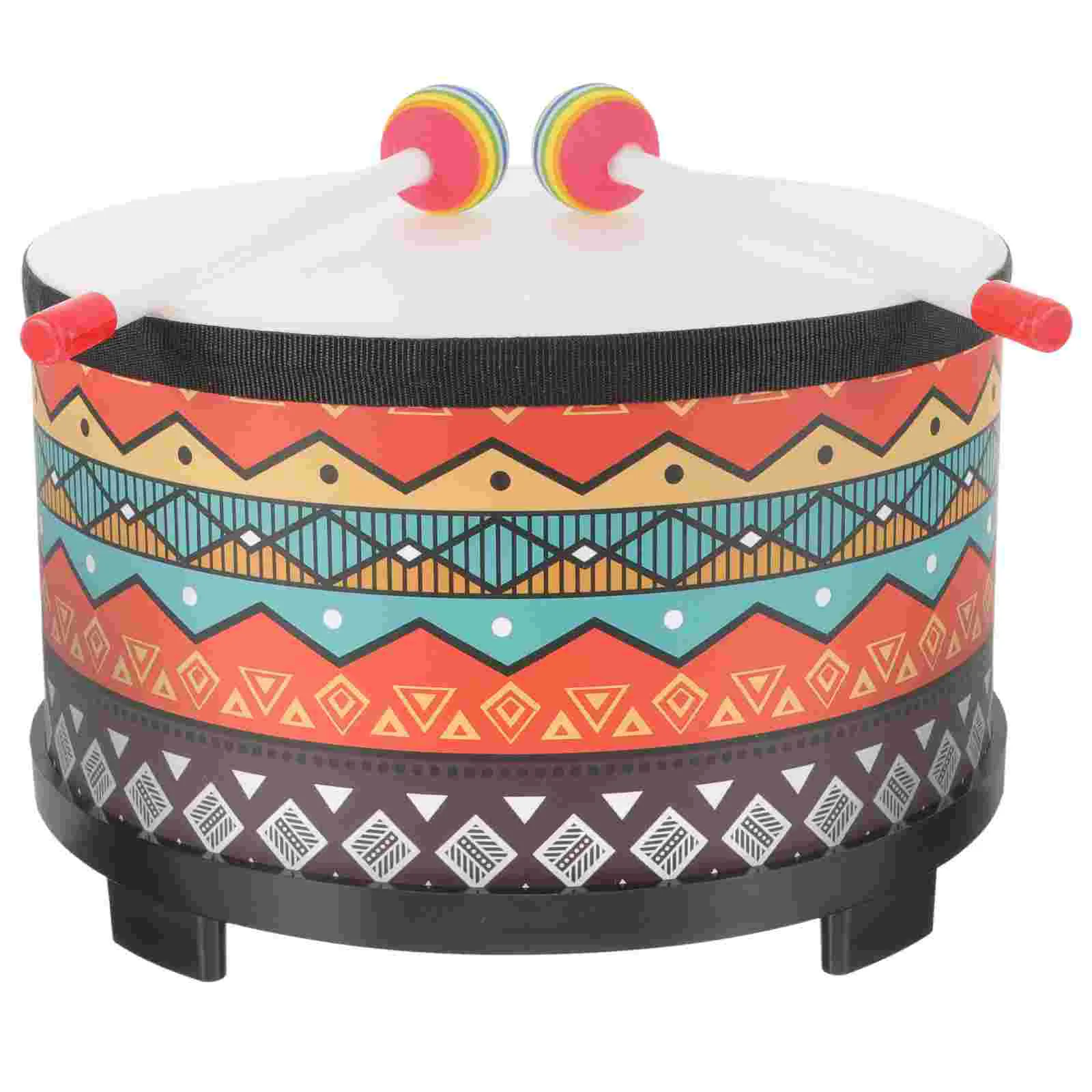 

Orff Floor Drum Children Percussion Instrument for Kids Music Snare Sticks Baby Toy