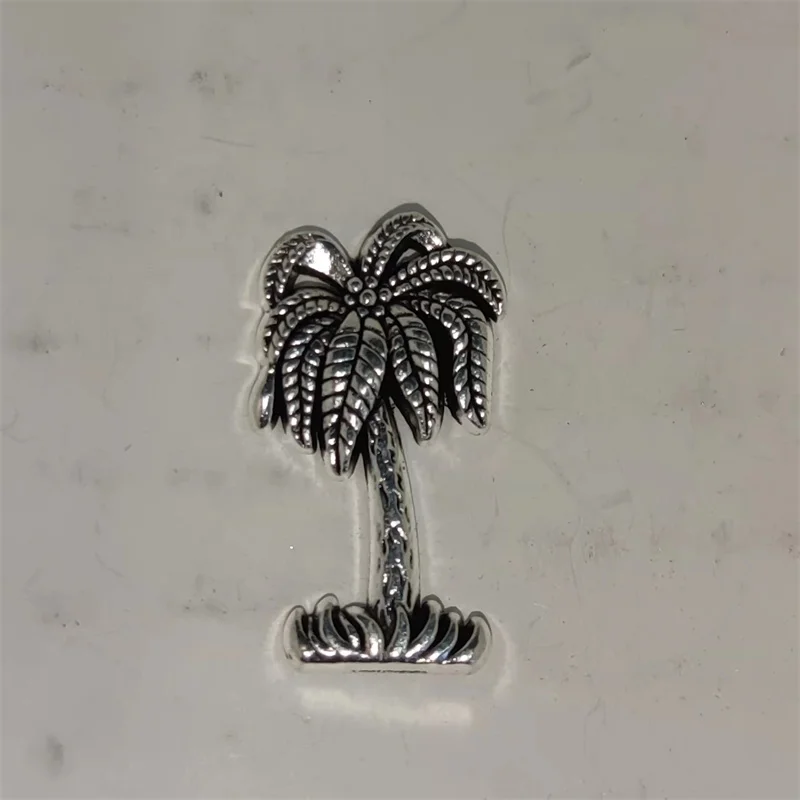 Creative Silver Coconut Tree DIY Alloy Badge For ZP Kerosene Petrol Lighter Handmade Decor Accessory Smoking Gadget Man Gift