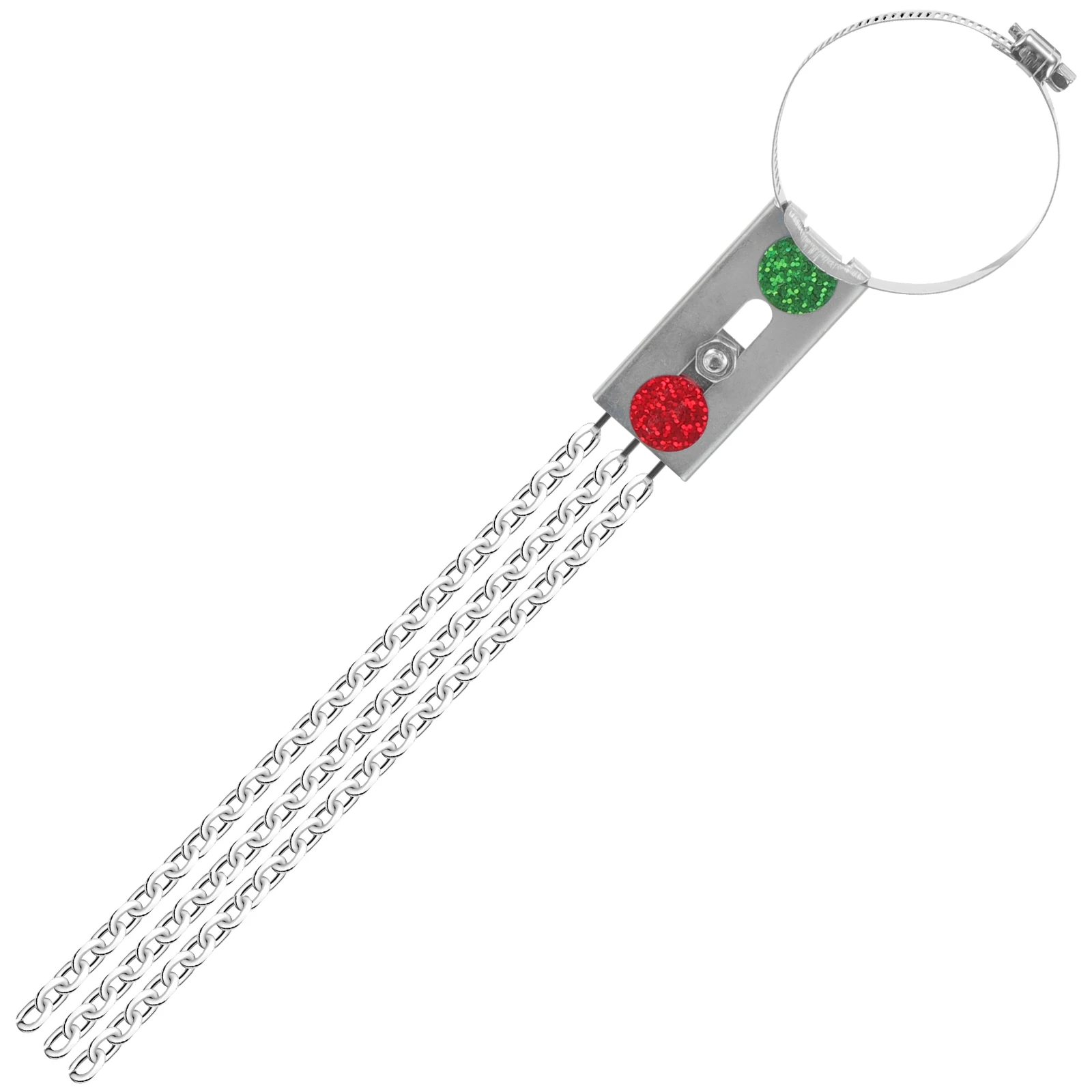 

3 pcs Car Static Galvanized Iron Electrostatic Grounding Strap Adjustable Length Compact Lightweight for Automobile