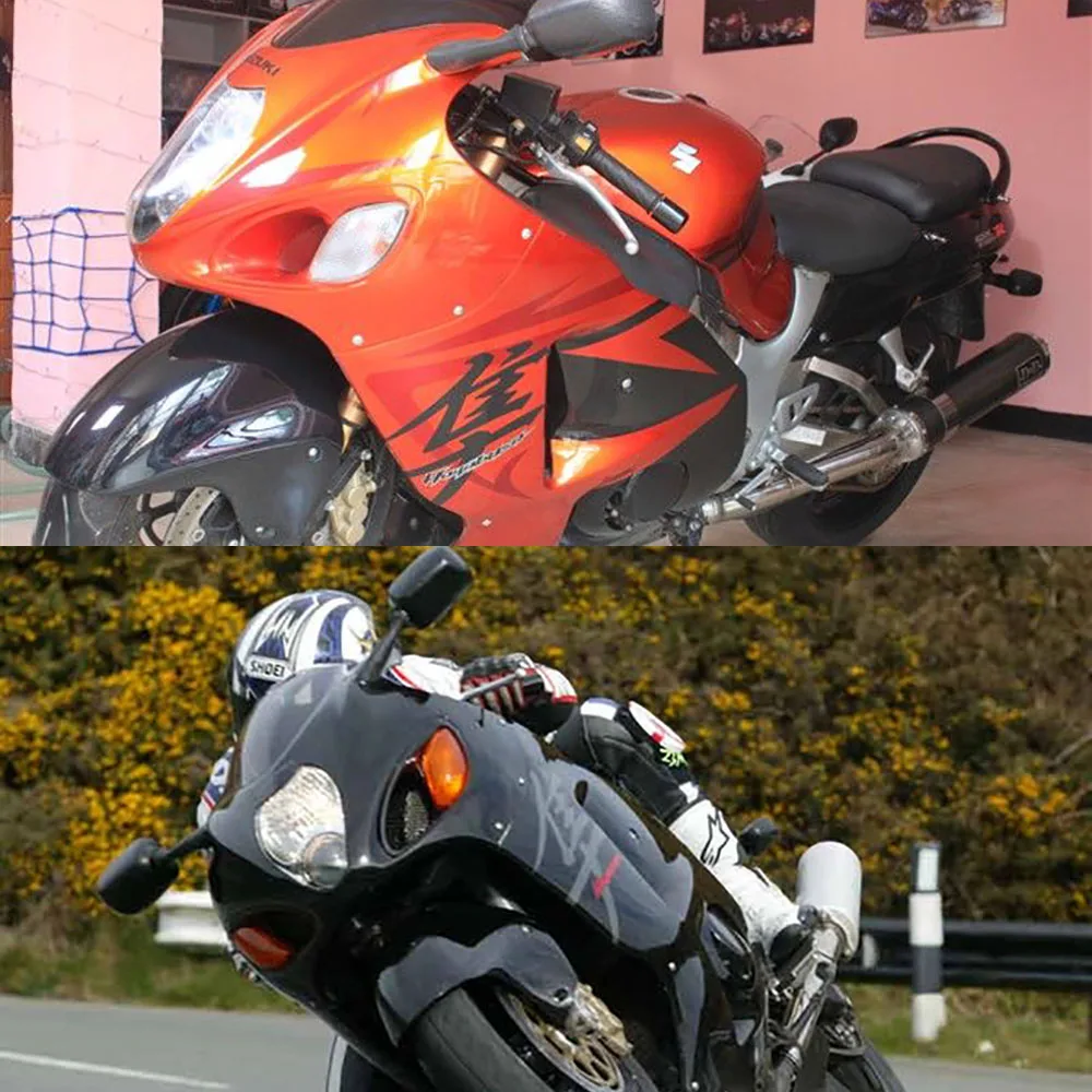 For Suzuki Hayabusa GSXR1300 GSX1300R 1999 2000 2001 2002 2003 2004 2005 2006 2007 Front Turn Signals Blinker LED Light
