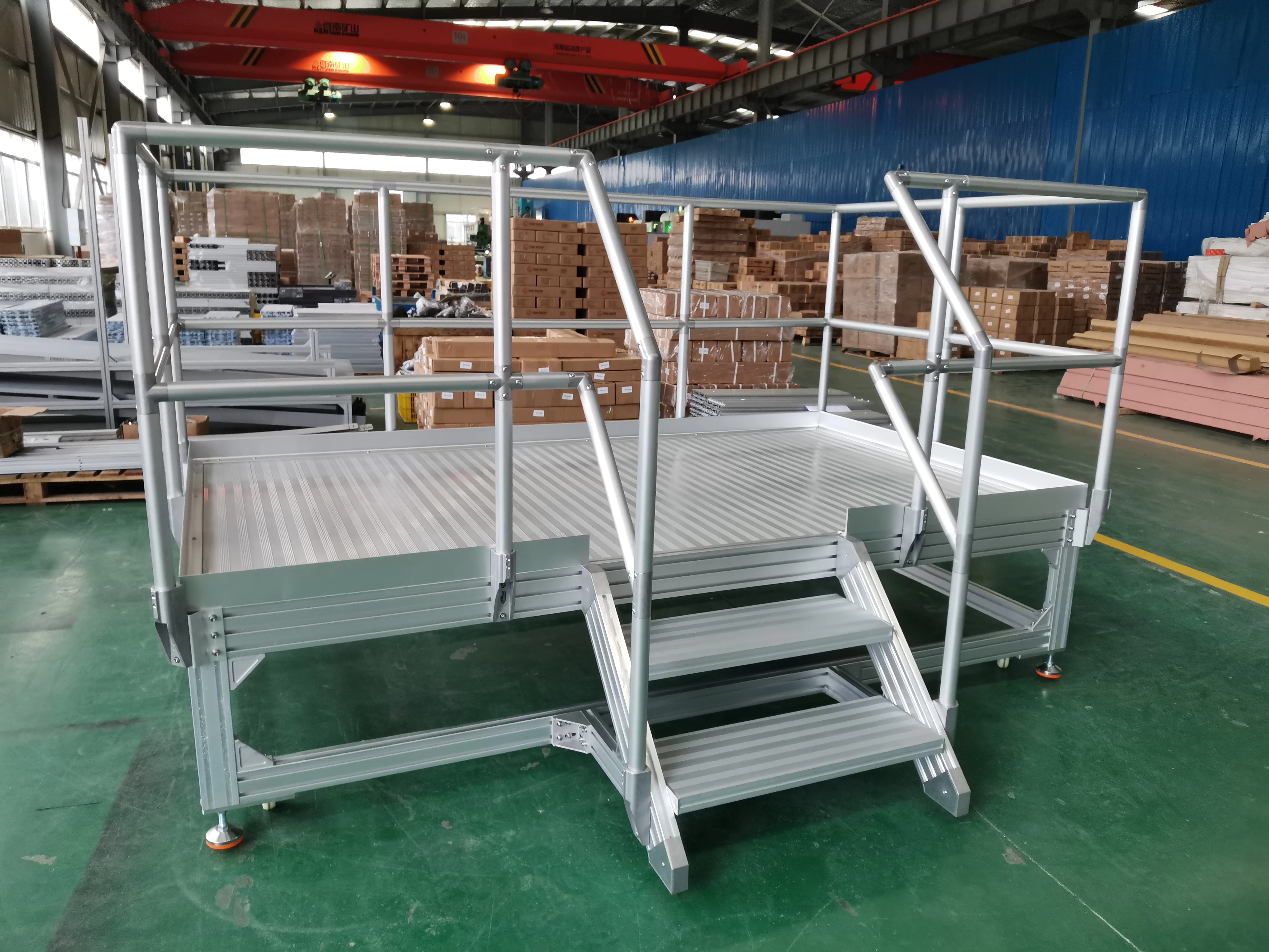 Platform Stairs, Step Stairs, and Aluminum Step Platforms