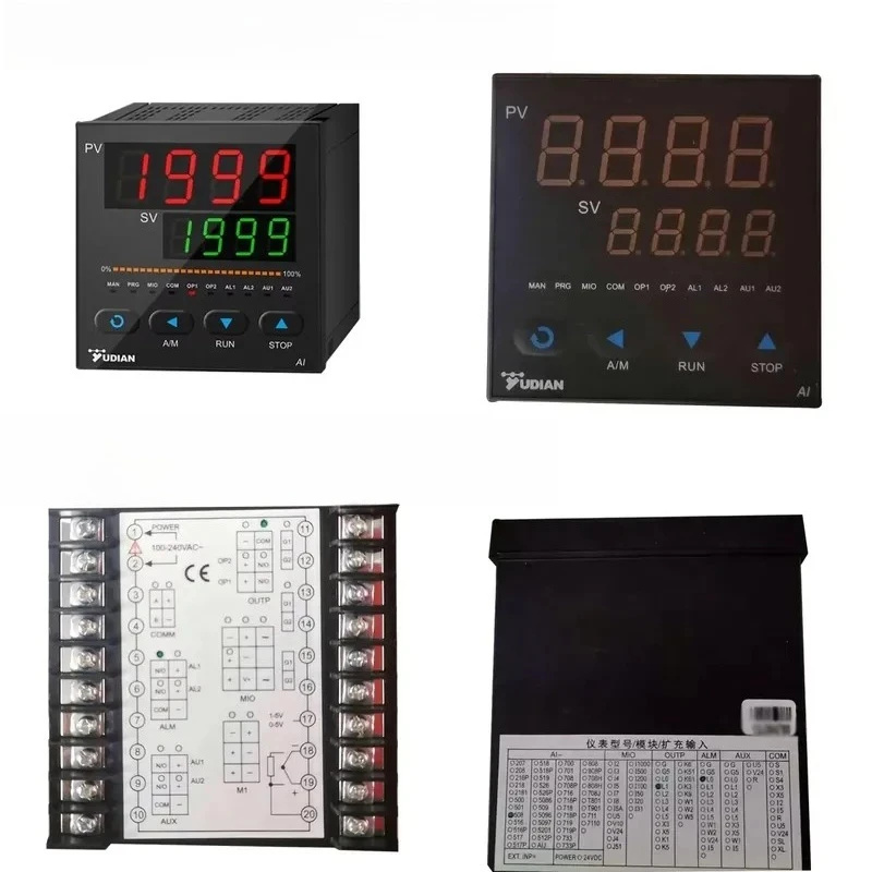 China YUDIAN Digital Display Intelligent Automatic Temperature Control Instrument PID Temperature Controller High Precision
