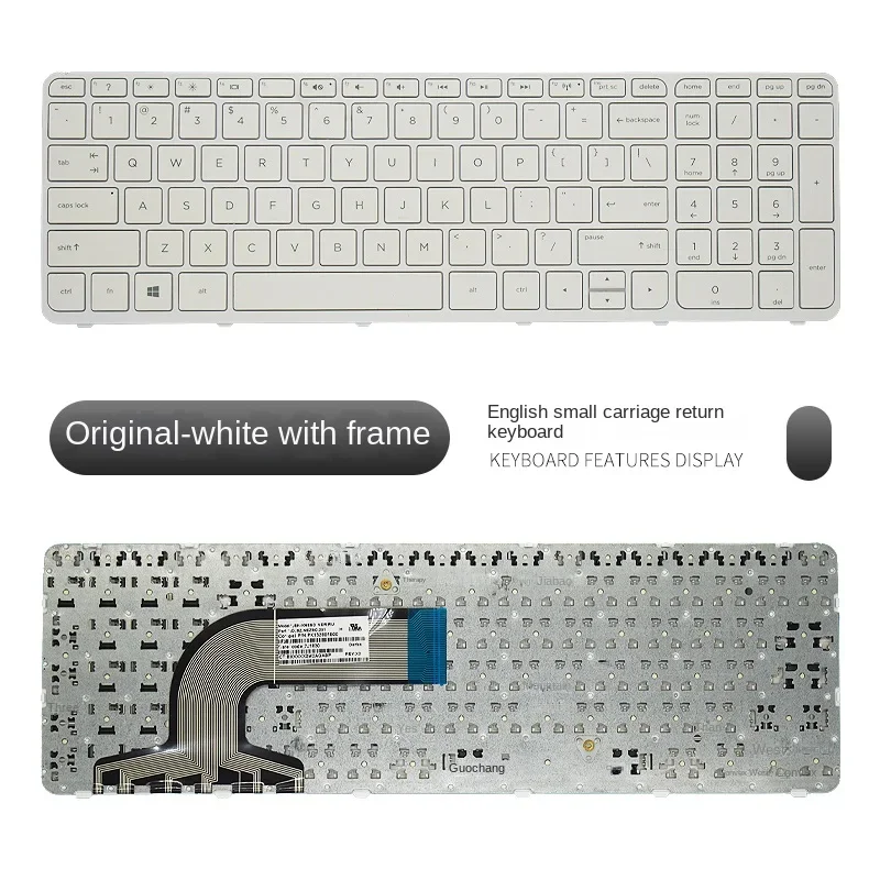 Suitable for replacement HP15-E 15-N017  TPN-Q130 Q132 Q121 Q118 C117 C113 F113 Laptop keyboard