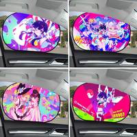 M-Muse Dash Touhou Summer Car Sunshade Front Windshield Sunshade Sunblock Thermal Insulation Sunshade Umbrella Retractable