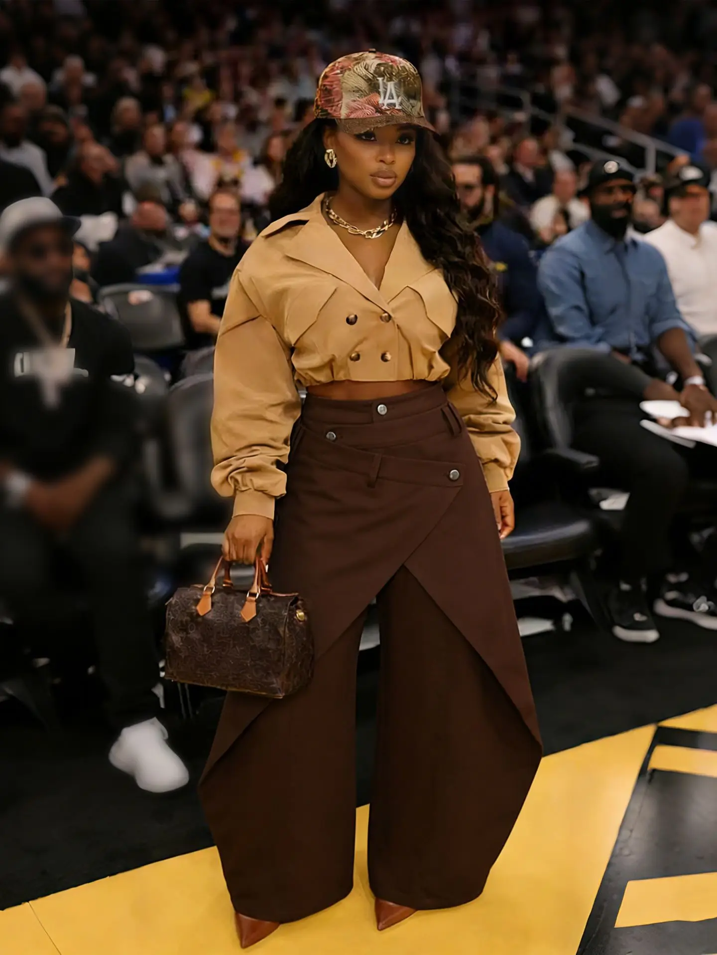 Women Irregular Wide Leg Pants Solid Straight Trousers Full Lenth High Waist Zipper Loose Fit Office Lady Casual 2026 Spring