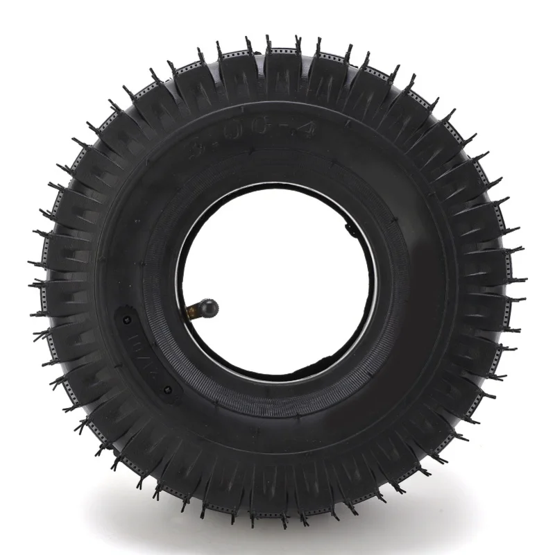 

Scooter Tire Tube 3.00-4 Outer Tire Inner Tube Set With Bent Valve For Electric Scooter Replacment