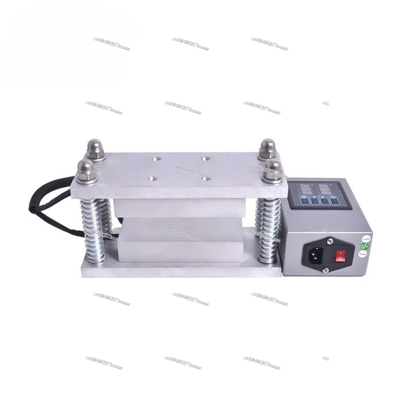 

For 7 5x15cm Rosin Press Heat Plates Dual Heated Press with Gauge for Extraction