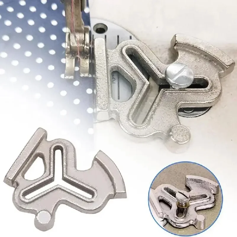 Universal Plum Blossom Positioning Gauge Steel Sewing Machine Guide Straight Curved Positioner Sewing Seam Guide