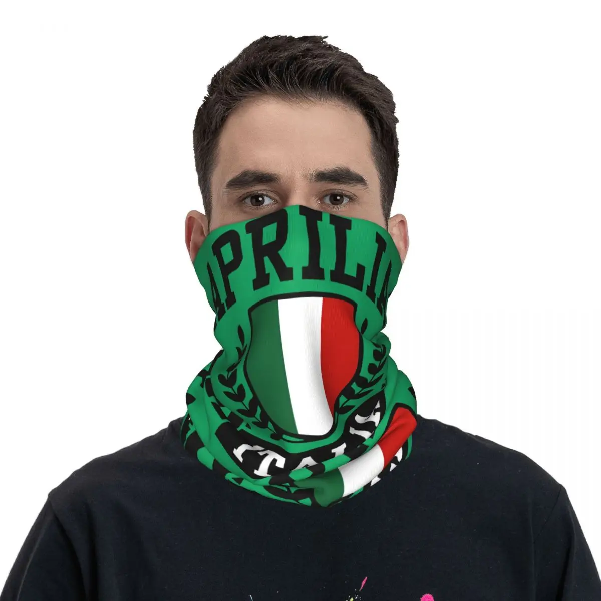 Fans Motocross Bandana Neck Gaiter Printed A-Aprilia Face Scarf Running Unisex Adult Washable