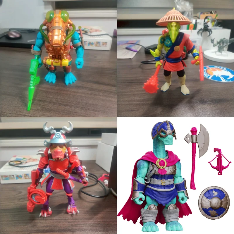 

Bfs Boss Fight Studio 1/12 Scale Dinosaur Warrior Set - Velociraptor Pterosaur Thunder Dragon Action Figures 6in Full Set Toy