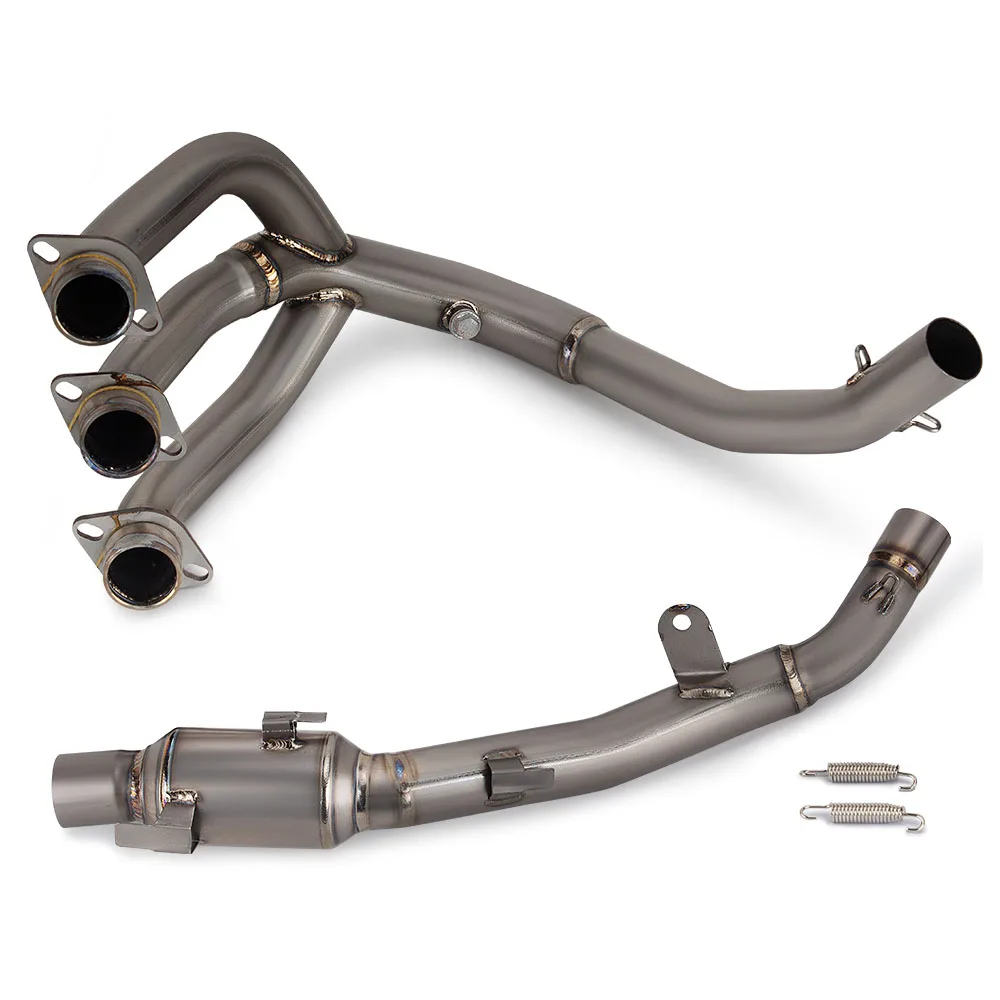 STLF For Triumph Tiger900 Tiger850 Tiger 850 900 2020-2024 Motorcycle Exhaust Modify Titanium Alloy Front Pipe Original Interfac - Image 3