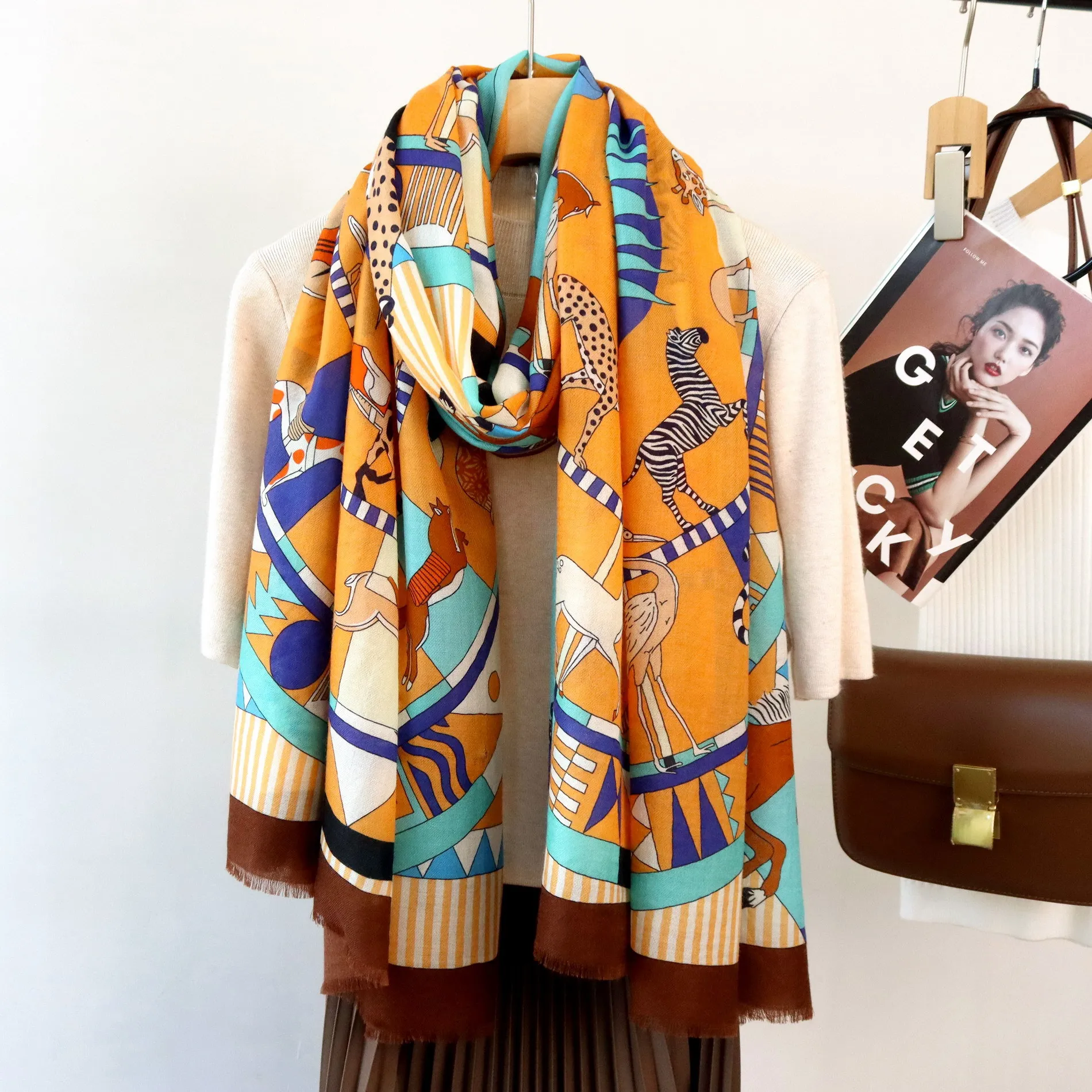 Очень большой зимний шарф для  – обзор и цена Cashmere Pashmina Wrap