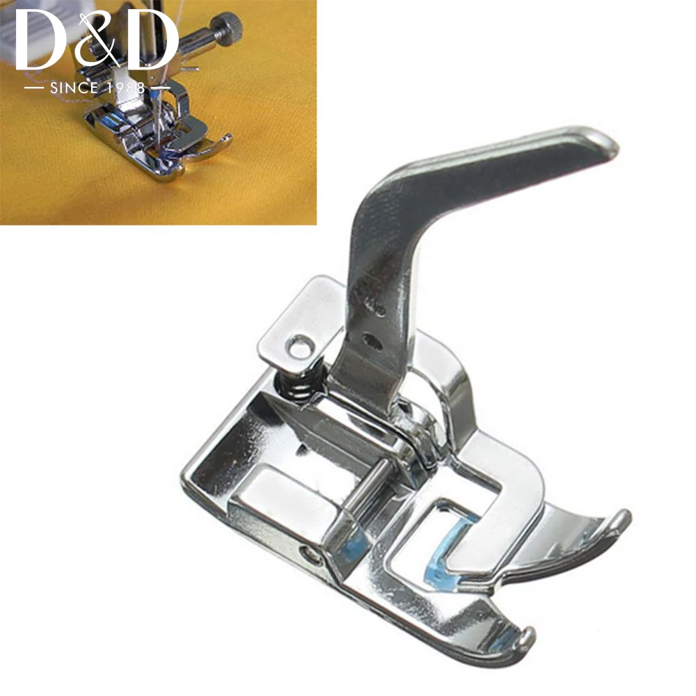 1/2Pcs Sewing Accessories Low Shank Snap On Tricot Foot Sewing Machine Singer Brother Presser Foot Knitting Elastic Presser Foot