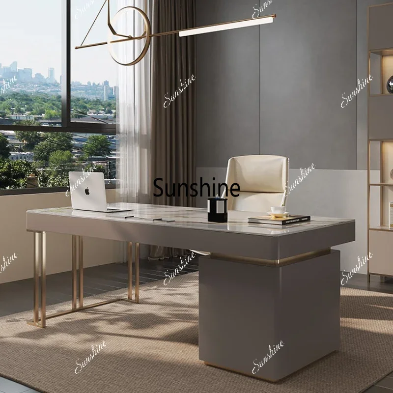 Light luxury modern beauty medical beauty consultation reception table deskTJ
