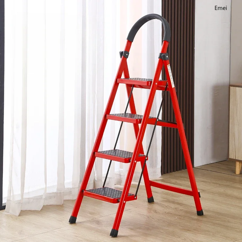 سلم منزلي قابل للطي سلم سميك متعدد الوظائف