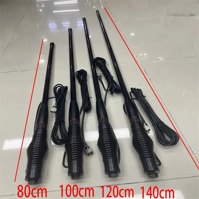 

For Off Road Large Spring UV Antenna With Enhanced Auxiliary Signal Antenna Installed On The Vehicle Platform 100W