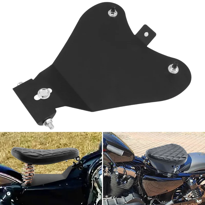 

Motorcycle Solo Seat Baseplate Mounting Kit Base Plate Brackets For Harley Sportster Bobber Honda Yamaha Suzuki