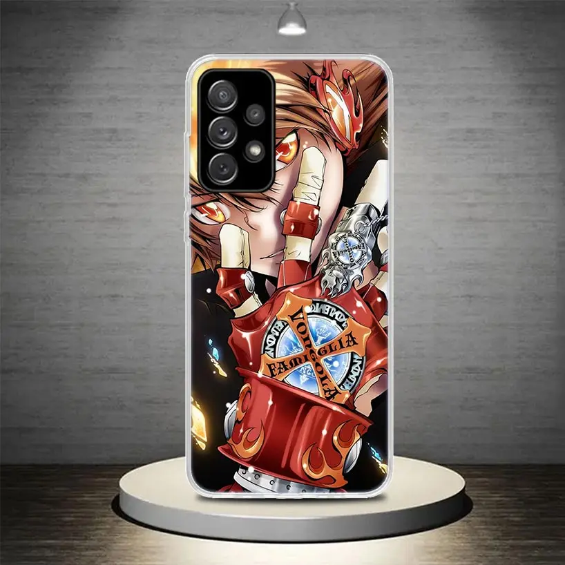 Katekyo Hitman Reborn Phone Case for Samsung Galaxy A15 A14 A13 A12 A55 A54 A53 A52 A35 A34 A33 A32 A25 A24 A23 A22 A05S A04S A0