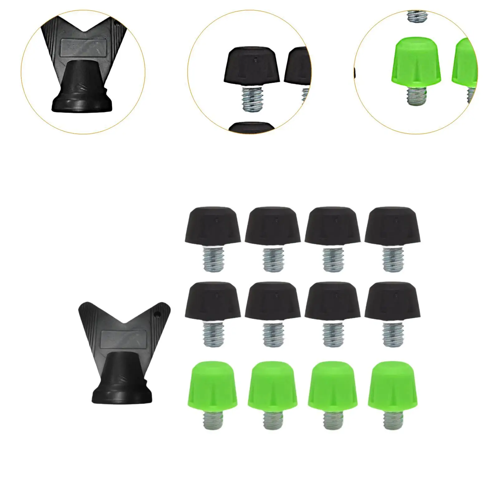 8x zapatos de fútbol con picos, botines de fútbol, tacos ligeros para hombres y mujeres, zapatos de Rugby, tachuelas para entrenamiento, competición, zapatillas deportivas