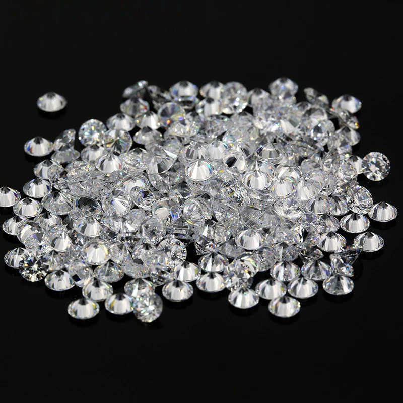 1.0ct / Pack Real Top D Colorless Super White Small Sizes Moissanite Loose Stones VVS1 Lab Diamonds for Jewelry Making