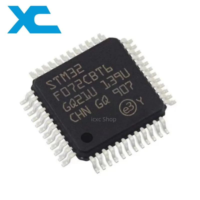 STM32F072CBT6 LQFP-48 32-bit microcontroller chip ARM 48MHz