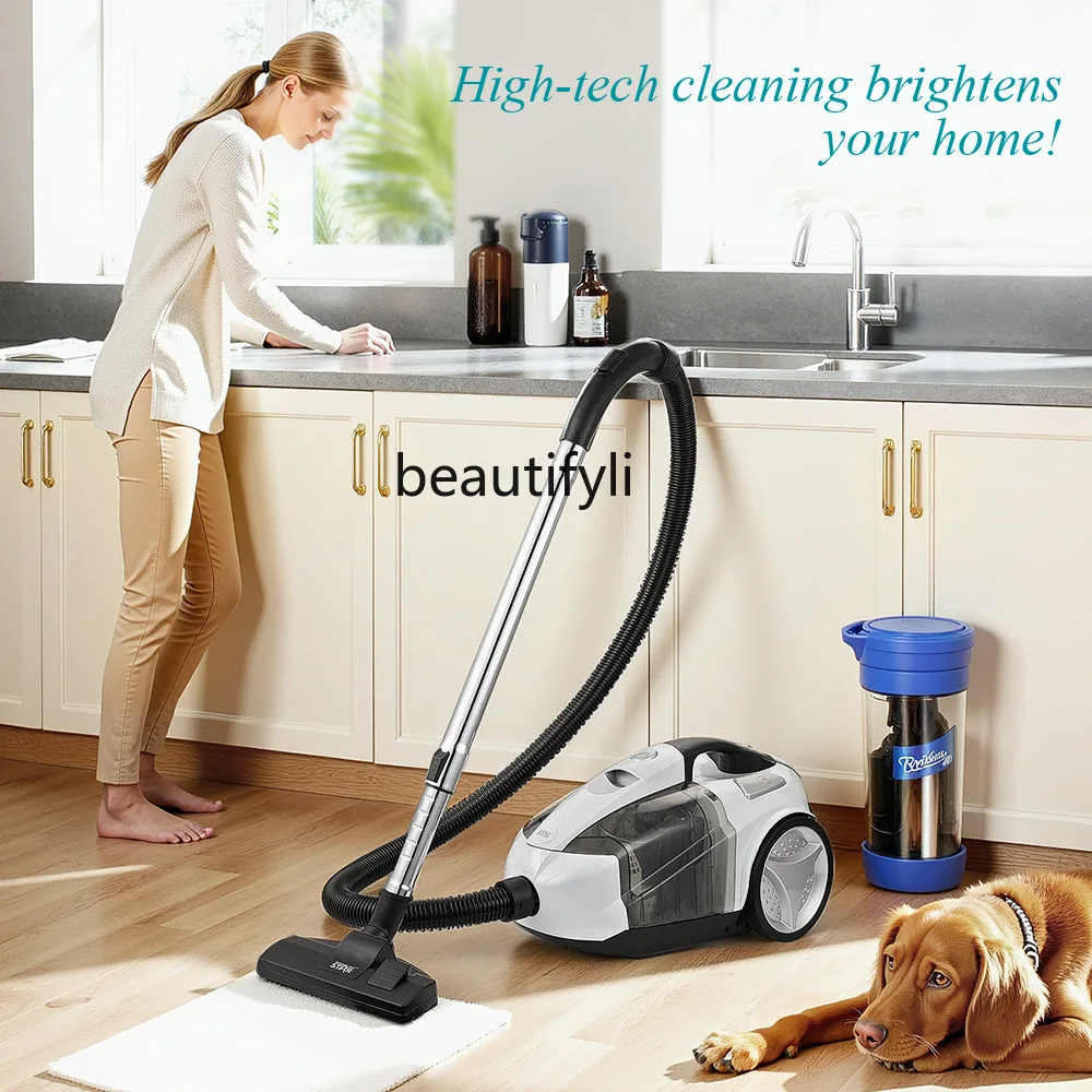 Мощный бытовой ножной педаль мощностью 2200 Вт, удобный горизонтальный многофункциональный циклонный пылесос