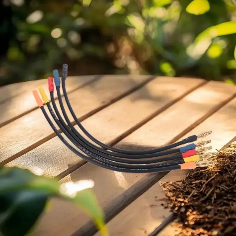 

3.5mm Female To 4.0mm Male Banana Plug Extension Cable Slug Connector Extension Cable Banana Plugs For RC Brushless Motor ESC