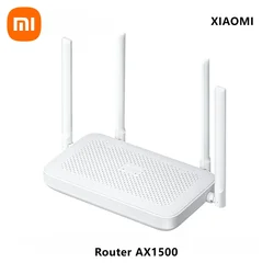 XIAOMI MI Router AX1500 2.4G/5.0GHz WiFi 6 Dual Band Mesh WiFi 6 Repeater Children Online Protection APP Control