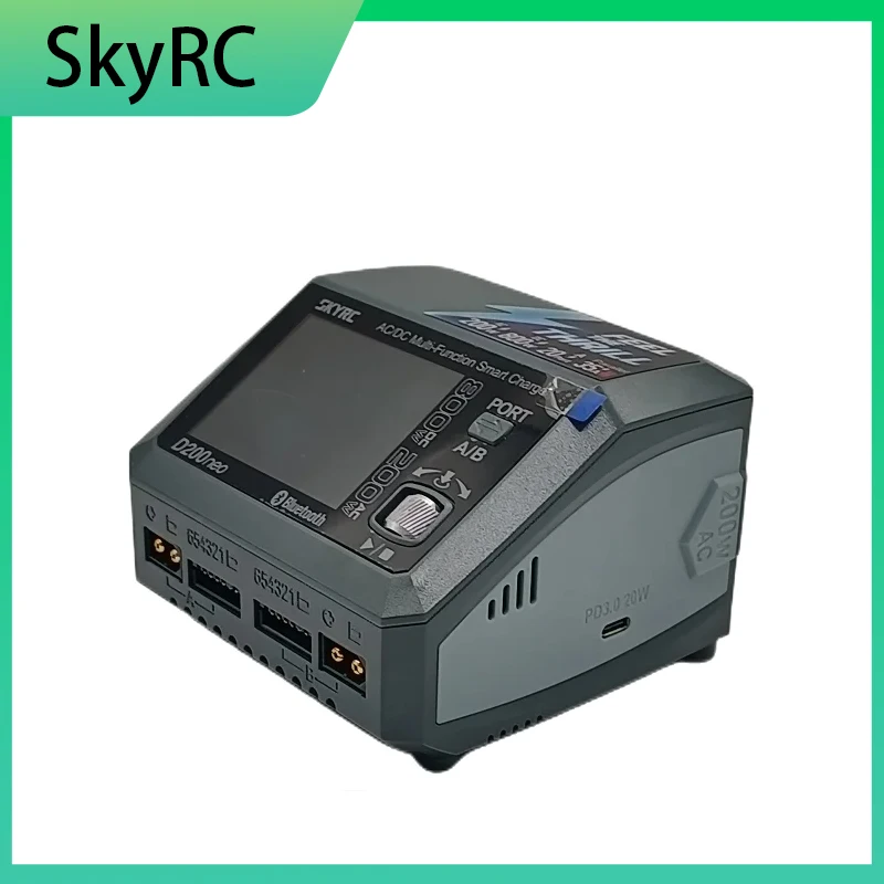 SkyRC D200neo Charger SK-100196 800w Lipo Battery Balance BD350 Discharger AC/DC Multi-Function Smart D200 Neo