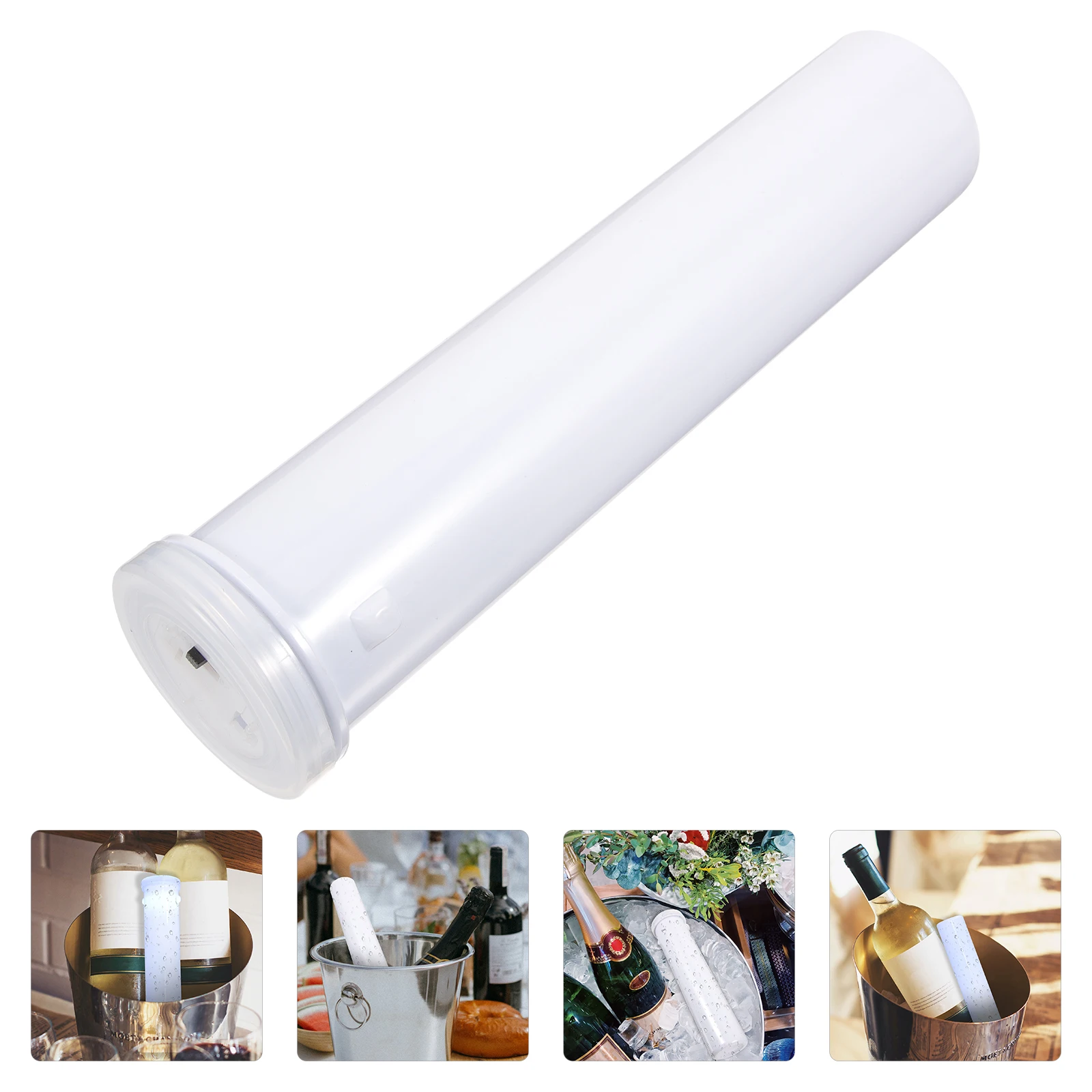 

Plastic Ice Cubes Water Bottle Stick Reusable for Coolers Drinks Beverage Freeze Sticks