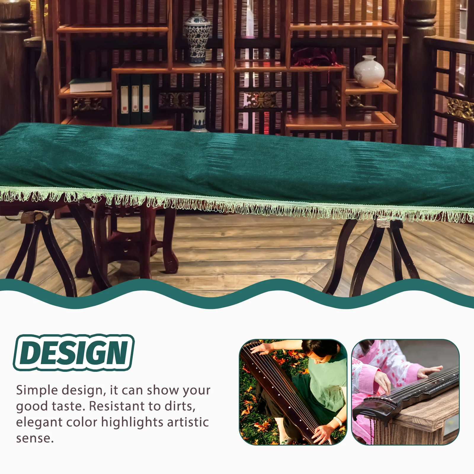 

Dustproof Guzheng Cover Musical Instrument Optional Accessories Bag Piano Protective
