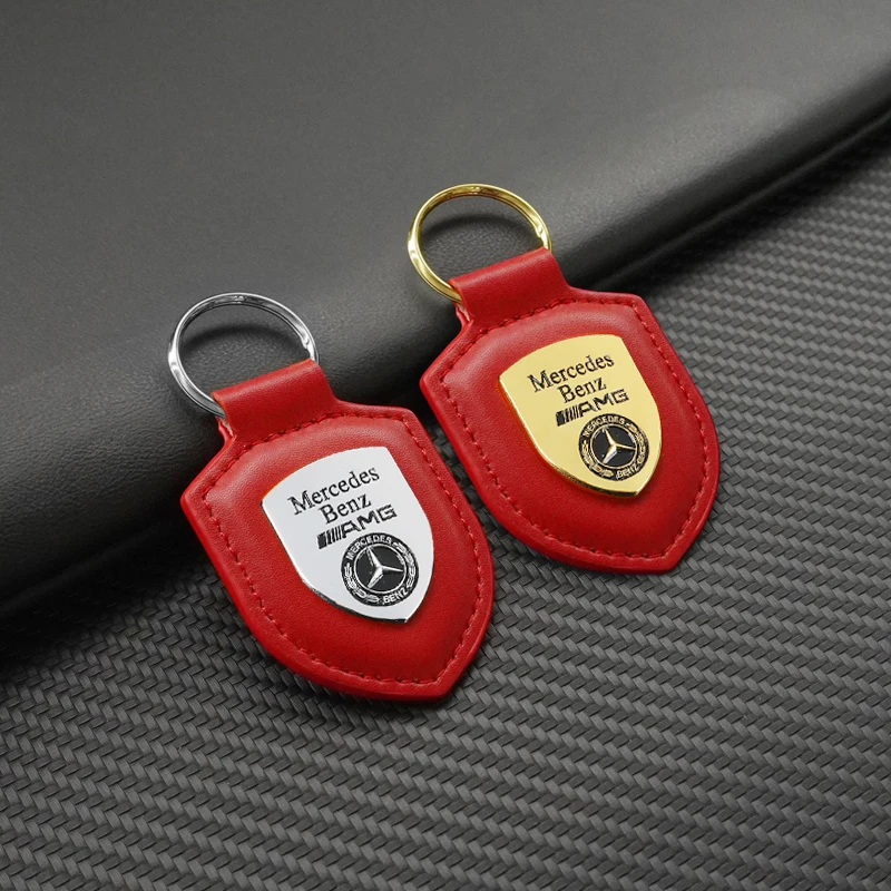 Creative Shield Styling Car Keychain Keyring For Mercedes Benz W205 W204 W203 W212 GLC CLA GLA AMG C180 C200 C300 C63 Coupe C43