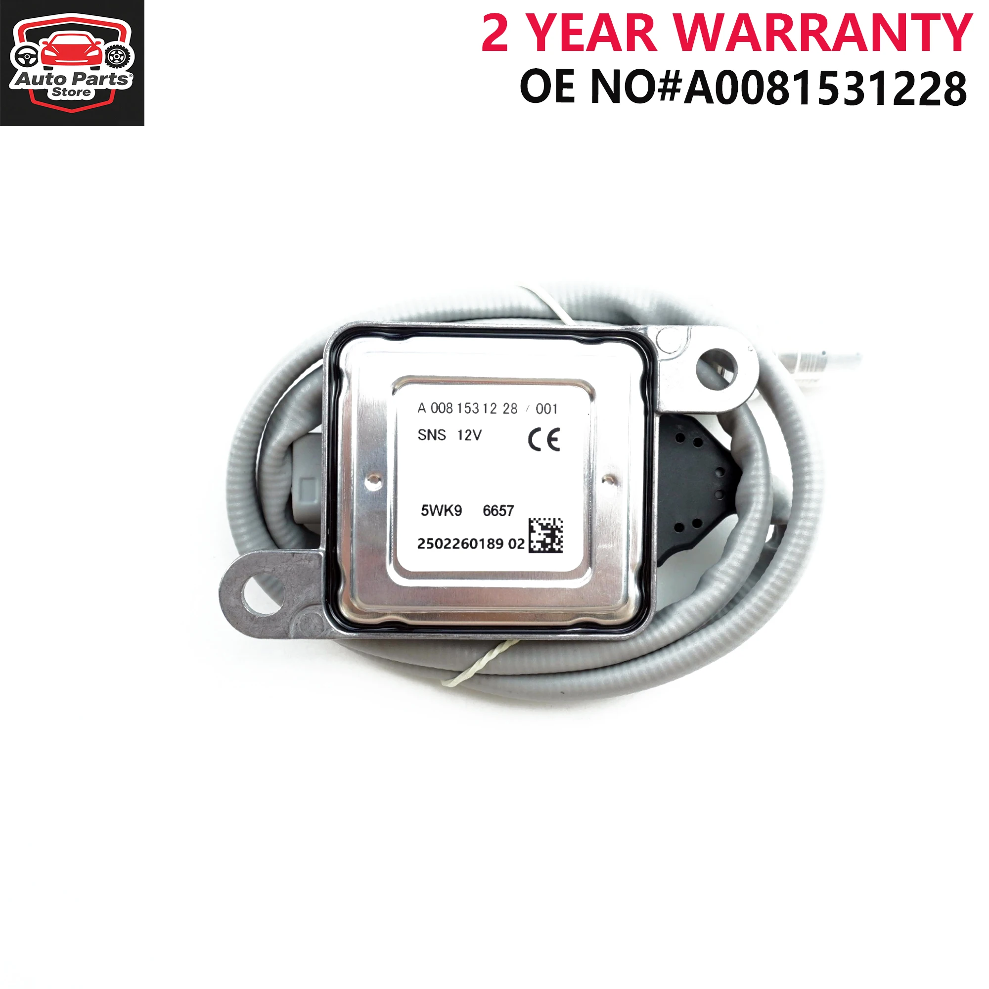 

A0081531228 5WK96657 5WK9 6657 New Nitrogen Oxide Sensor for Mercedes-Benz Accessories Nox Sensor