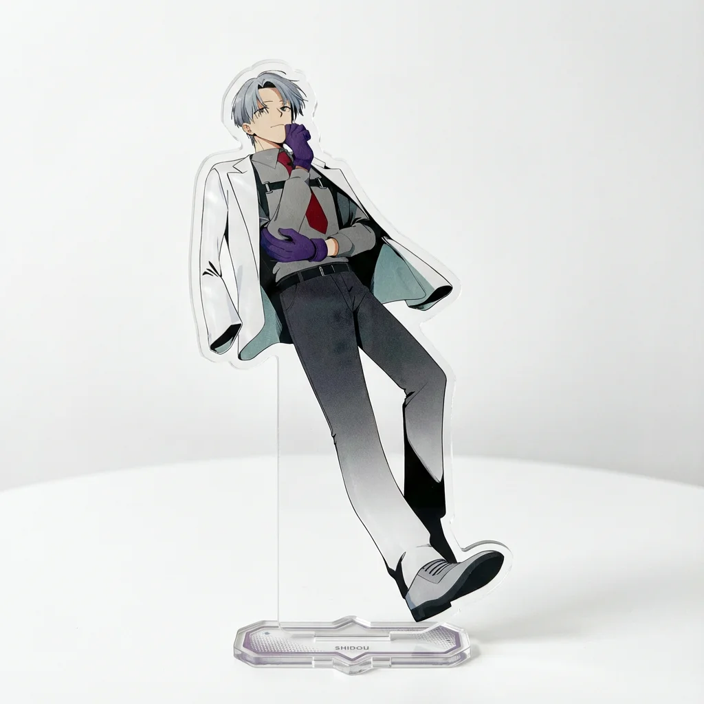 Game MILGRAM Anime Acrylic Stand 15cm - Amane Shidou Es Haruka Yuno Mikoto Mahiru Kazui Figure Model Plate Cosplay Gift Toy
